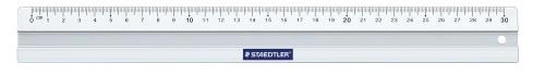 774806  563 30 Linjal STAEDTLER Mars aluminium 30cm 